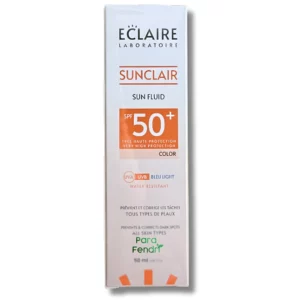 ECLAIRE SUNCLAIRE - ECRAN FLUID TEINTE ANTI TACHES SPF50+ 50ML