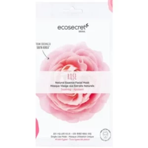 Eco Secret Masque Visage Apaisant aux Extraits Naturels de Rose 20ml