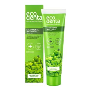 Ecodenta Dentifrice Blanchissant Contre le Café, le Vin Rouge, le Thé et les Dépôts de Cigarettes 100ml