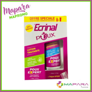 Ecrinal Pack Anti Poux Lotion + Shampooing Peigne Offert