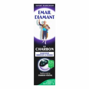 Email Diamant Le Charbon Dentifrice Blancheur Immédiate et Durable 75ml