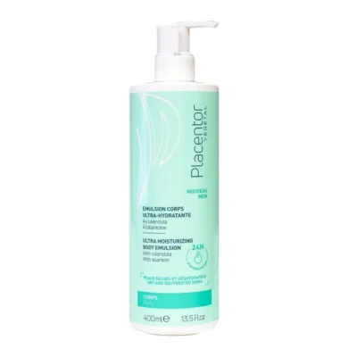 Placentor Emulsion Corps Ultra-hydratante Peaux Seches et Deshydratees 400ml