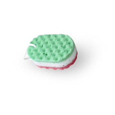 Azal Eponge de Douche Ovale