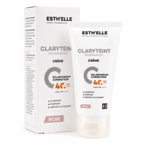 ESTHELLE CLARYTEINT - CREME TEINTEE ROSE ANTI TACHES SPF40+ 50g