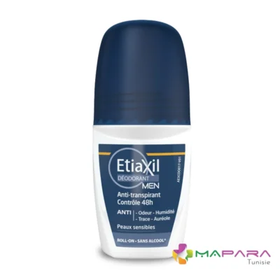 Etiaxil Men Deodorant Anti-Transpirant 48h Roll-On Sans Aluminium 50ml