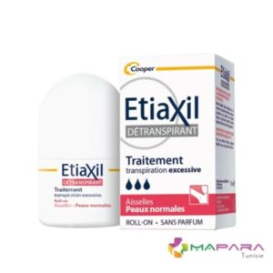 ETIAXIL Treat Détranspirant Roll-on Peaux Normales Aisselles 15ml