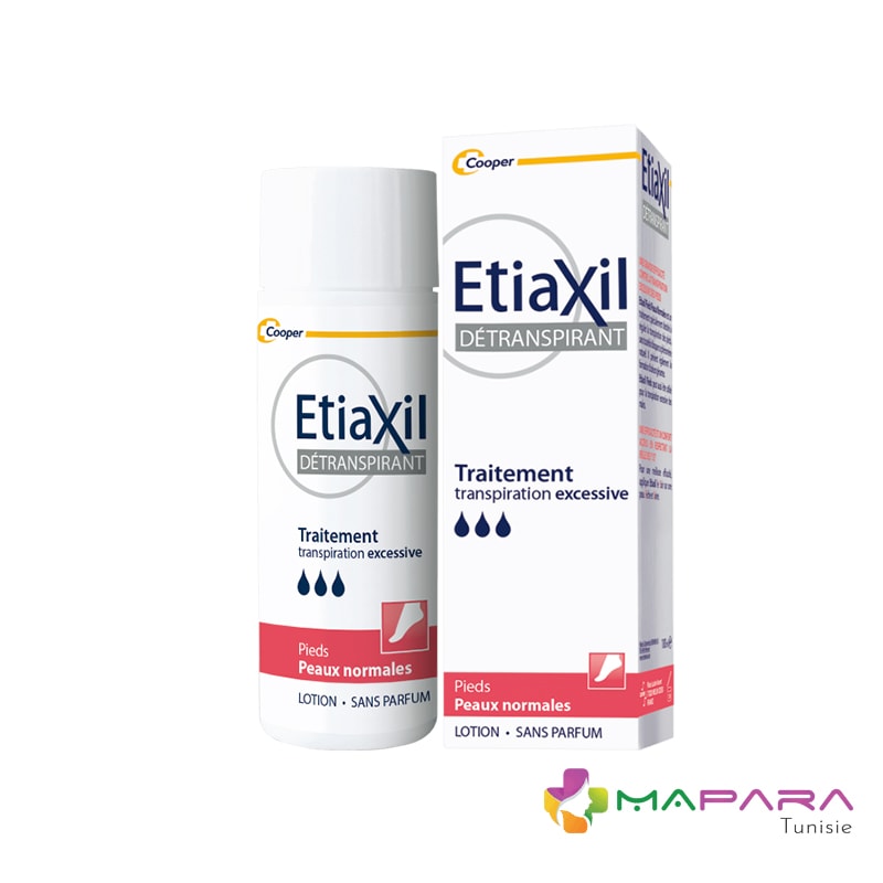 ETIAXIL Détranspirant Lotion Pied et Main Peaux Normales 100ml