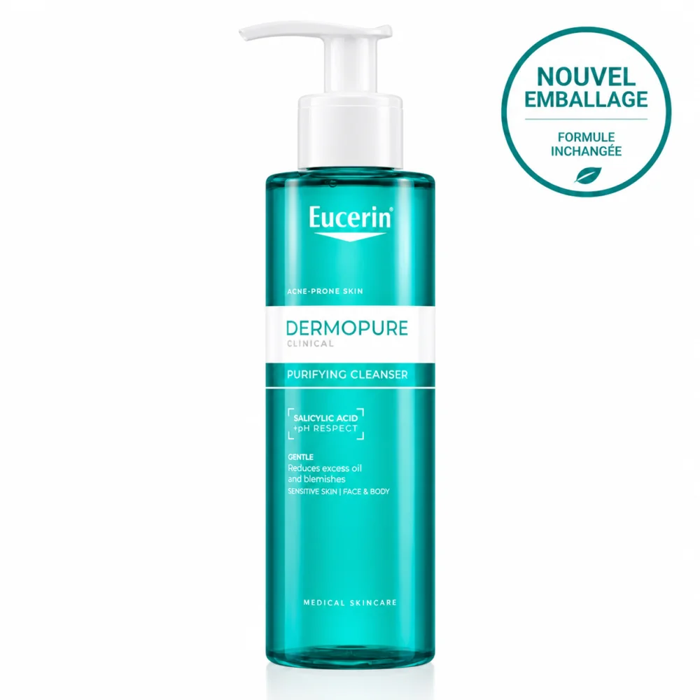 EUCERIN DERMOPURE - GEL NETTOYANT 200ML