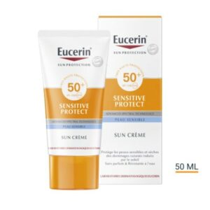 Eucerin Sun Creme Solaire Visage Sensitive Protect SPF 50+