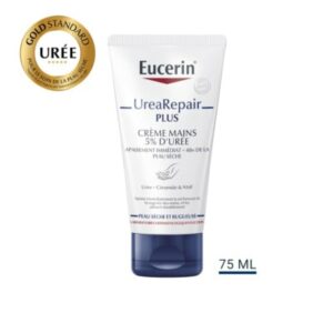 EUCERIN Urearepair Plus Crème Mains 5% Urée Réparatrice 75ml