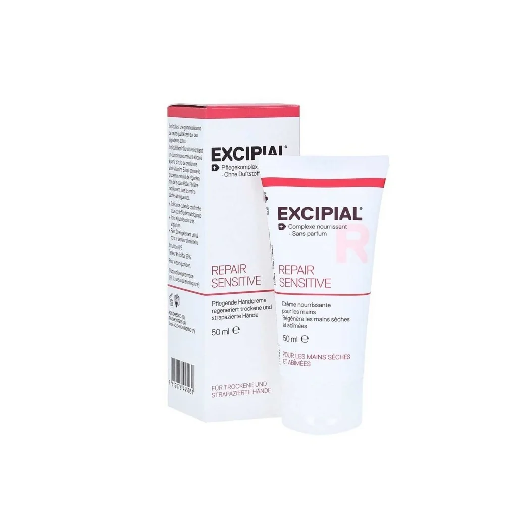 Excipial Repair Sensitive Crème mains, 50 ml