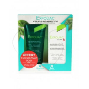 Noreva Exfoliac Global 6 Soin Global Intensif 30 ml + Gel Moussant Doux 100 ml Offert