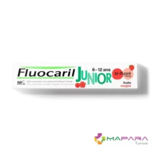 FLUOCARIL Dentifrice Junior 6-12 Ans Fruits Rouges 75 ml