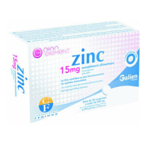 Galien Zinc 15mg 30 Comprimes