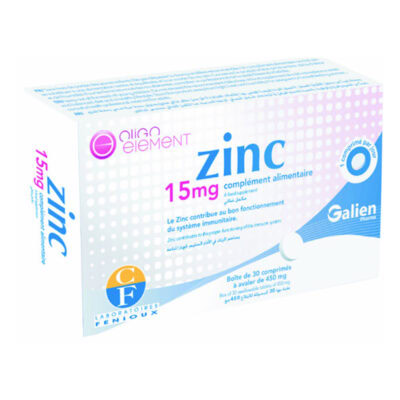 Galien Zinc 15mg 30 Comprimes