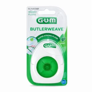 GUM - FILS DENTAIRES PLATS CIRE MENTHOLE 55M 1855