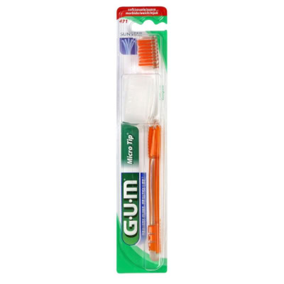 Gum Brosse à Dents Micro Tip Souple Compact 471