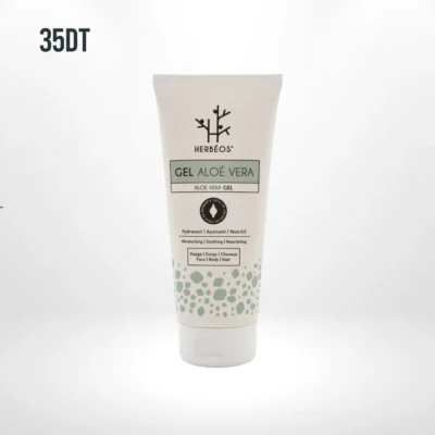Herbéos Gel Aloé Vera à L’huile De Pépins De Figue De Barbarie & au collagène marin 200 ml