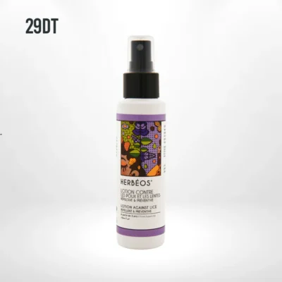 Herbeos Lotion Repulsive et Preventive contre les Poux et les Lentes 100ml