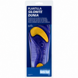 HERBI FEET - SEMELLE DE GEL À DÉCOUPER AVEC DÉCHARGE DUNIA TAILLE S (PAIRE)