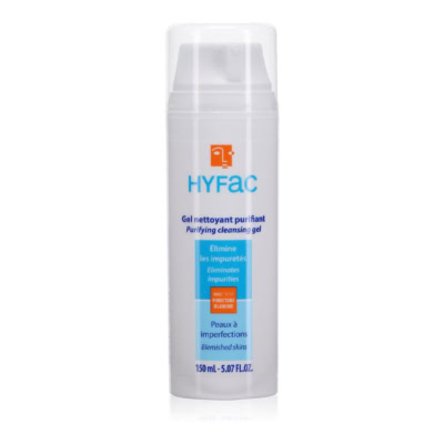 HYFAC Gel Dermatologique Nettoyant Visage et Corps 150ml
