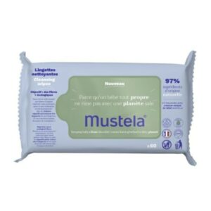 Mustela lingettes nettoyantes a l'avocat BIO 60 pieces