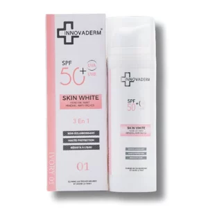 INNOVADERM SKIN WHITE - FOND DE TEINT MINERAL ANTI TACHES IVORY 01