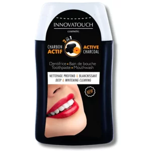 INNOVATOUCH - DENTIFRICE BAIN DE BOUCHE 2 EN 1 AU CHARBON 100ML