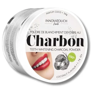 INNOVATOUCH - POUDRE DE BLANCHIMENT DENTAIRE AU CHARBON COCO 50G