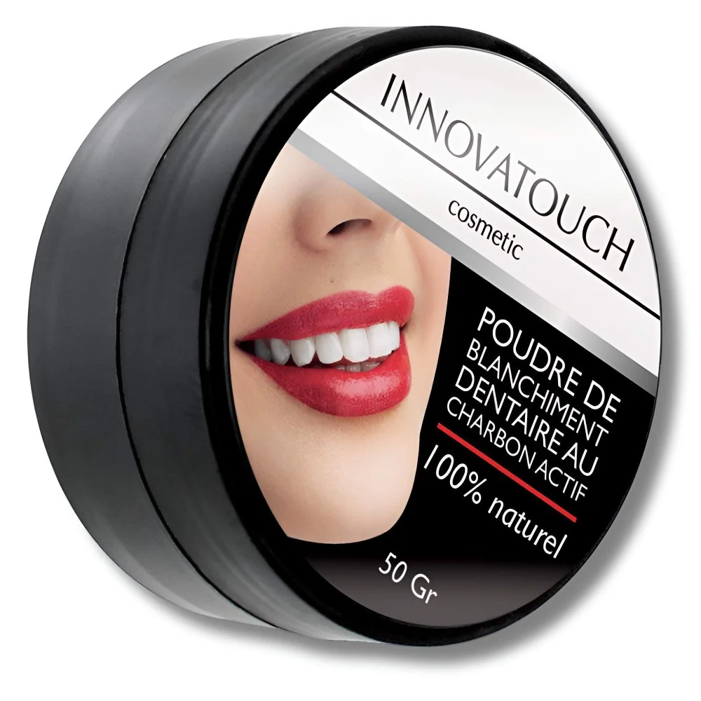 INNOVATOUCH - POUDRE DE BLANCHIMENT DENTAIRE AU CHARBON