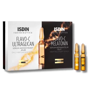 ISDIN ISDINCEUTICS - FLAVO C MELATONIN&ULTRAGLICAN DAY&NIGHT 20 AMPOULES