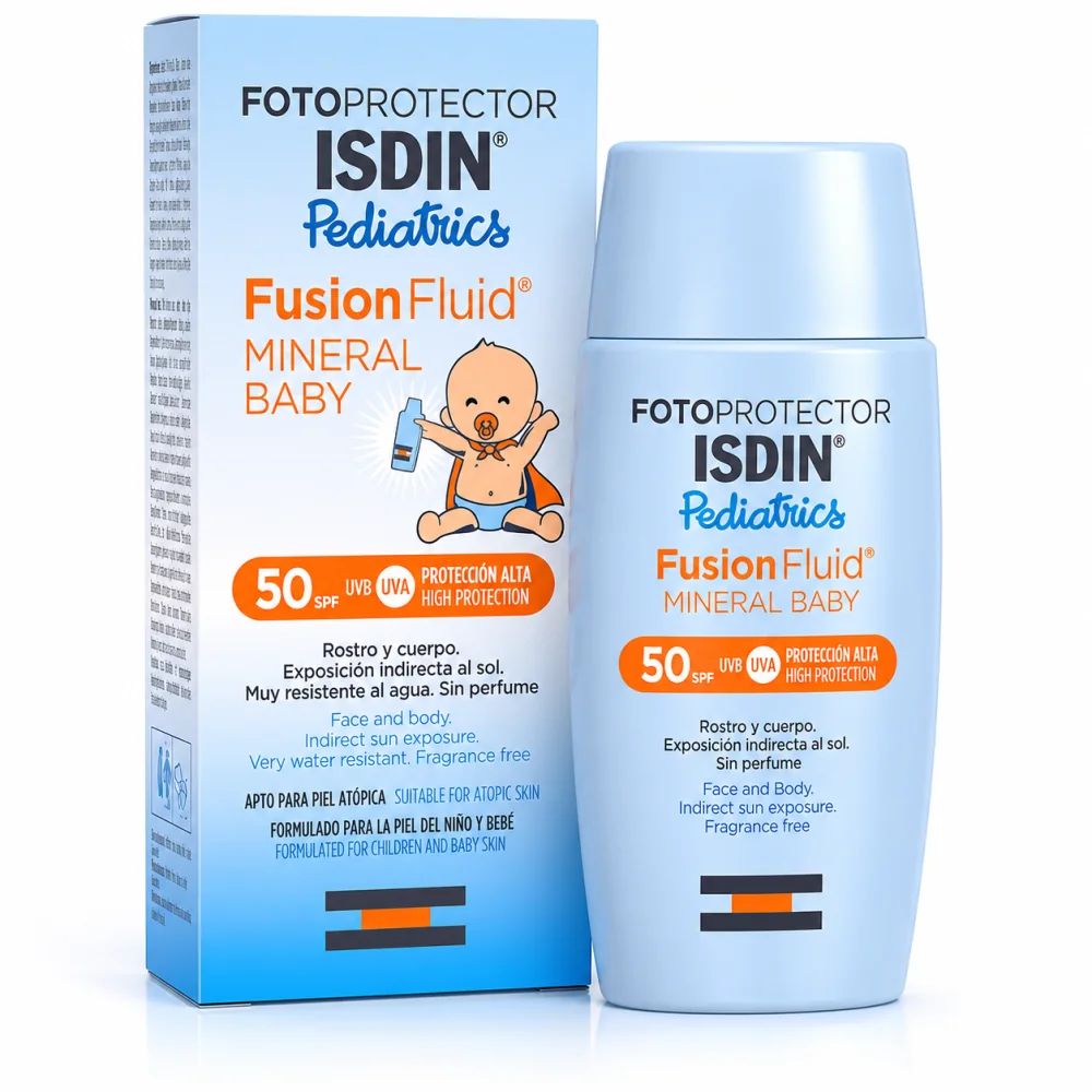 ISDIN FOTOPROTECTOR PEDIATRICS FUSION FLUID MINERAL BABY 50ML