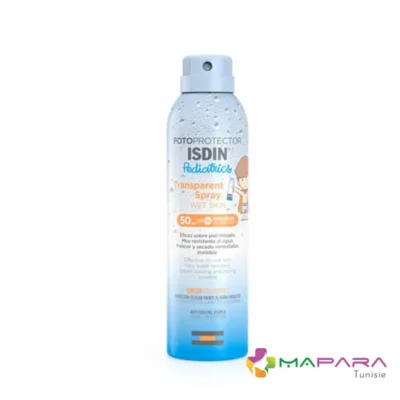 ISDIN Spray Transparent SPF50 Fotoprotector Pediatrics Wet Skin 250ml