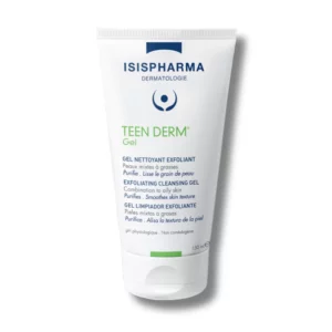 ISISPHARMA TEEN DERM - GEL NETTOYANT EXFOLIANT PEAUX MIXTES A GRASSES 150ML
