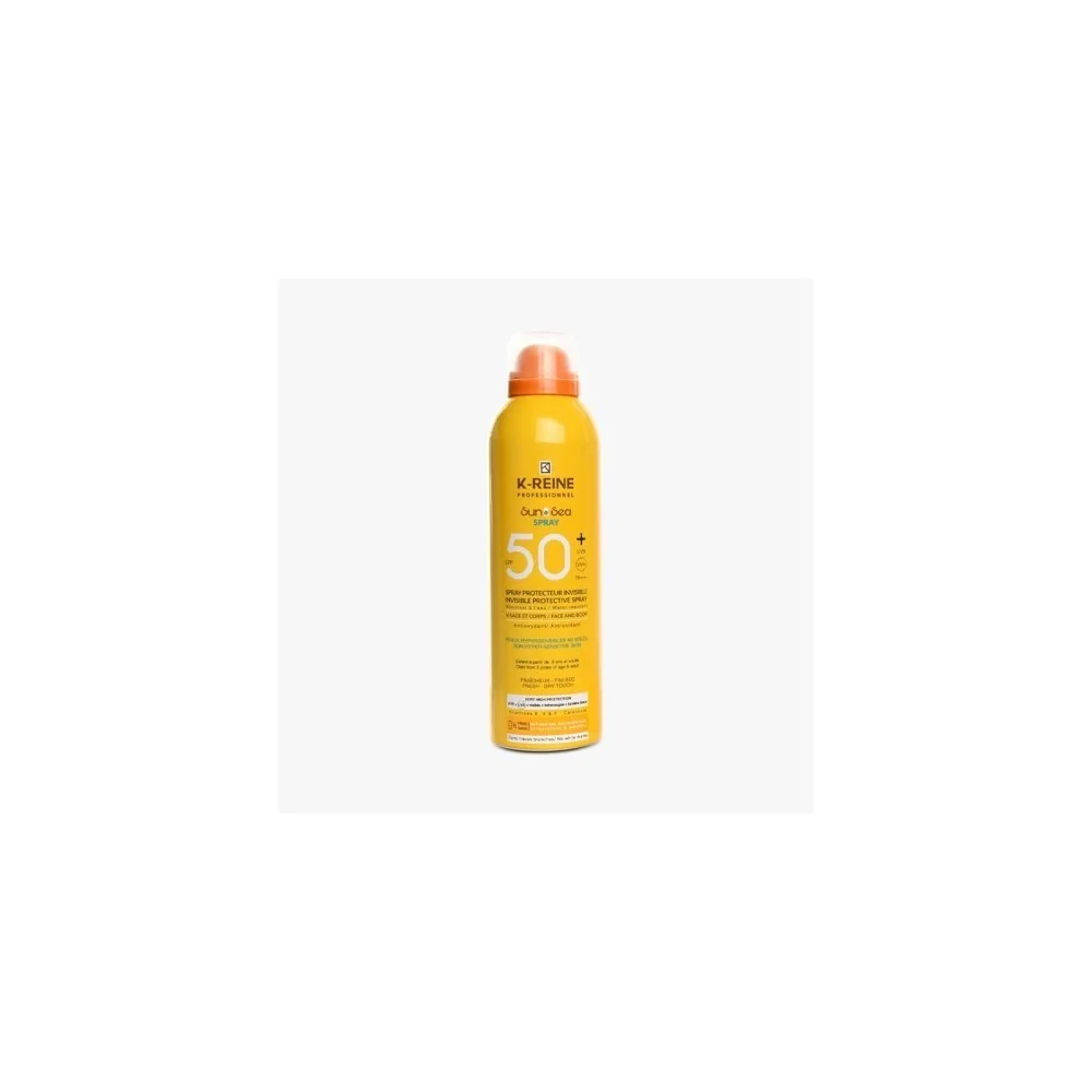 K-REINE SUN & SEA BRUME SPRAY INVISIBLE VISAGE ET CORPS SPF50+ 200ML