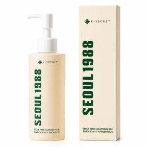 K-SECRET SEOUL 1988 - HUILE NETTOYANTE PINE CICA 1% + PROBIOTICS 200ML
