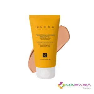 Kuora Ecran SPF50+ Teinte Anti Taches Peaux Sensibles 50ml