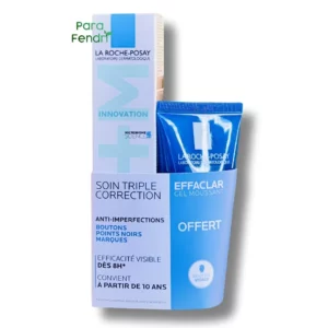 LA ROCHE POSAY - SOIN TRIPLE CORRECTION ANTI IMPERFECTIONS + EFFACLAR GEL MOUSSANT 50ML OFFERT