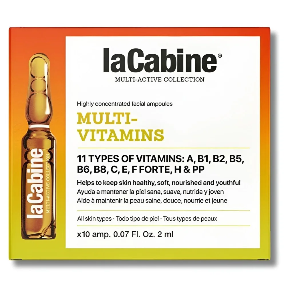 LACABINE - MULTIVITAMINES 2MLX10 AMPOULES