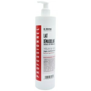 K-Reine Lait Démaquillant Yeux & Visage Argan Karité et Camomille 500 ml