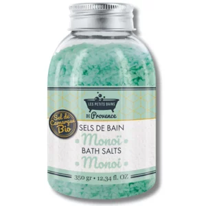 LES PETITS BAIN DE PROVENCE - SEL DE BAIN MONOI 350GR