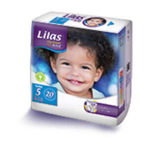 Lilas Couche Bebe Pharmacie Taille 5 Confort Max 15-25kg 20Pcs