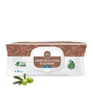 Gifrer Bebe Lingettes Nettoyantes a l'huile d'olive