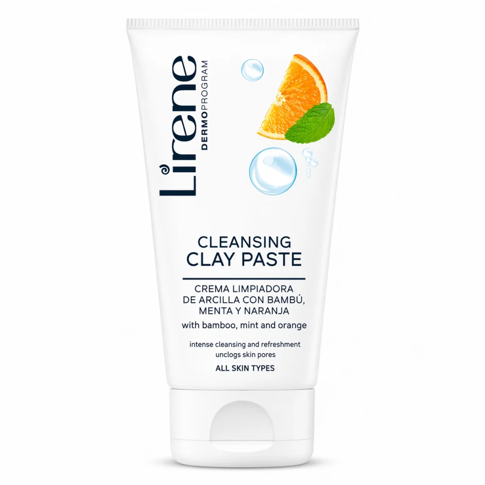 LIRENE Gel Nettoyant Argile Blanche 150ML Eclaircissant