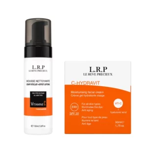 LRP PACK CREME HYDRATANTE VITAMINE C + MOUSSE NETTOYANTE ECLAIRCISSANTE 150ML