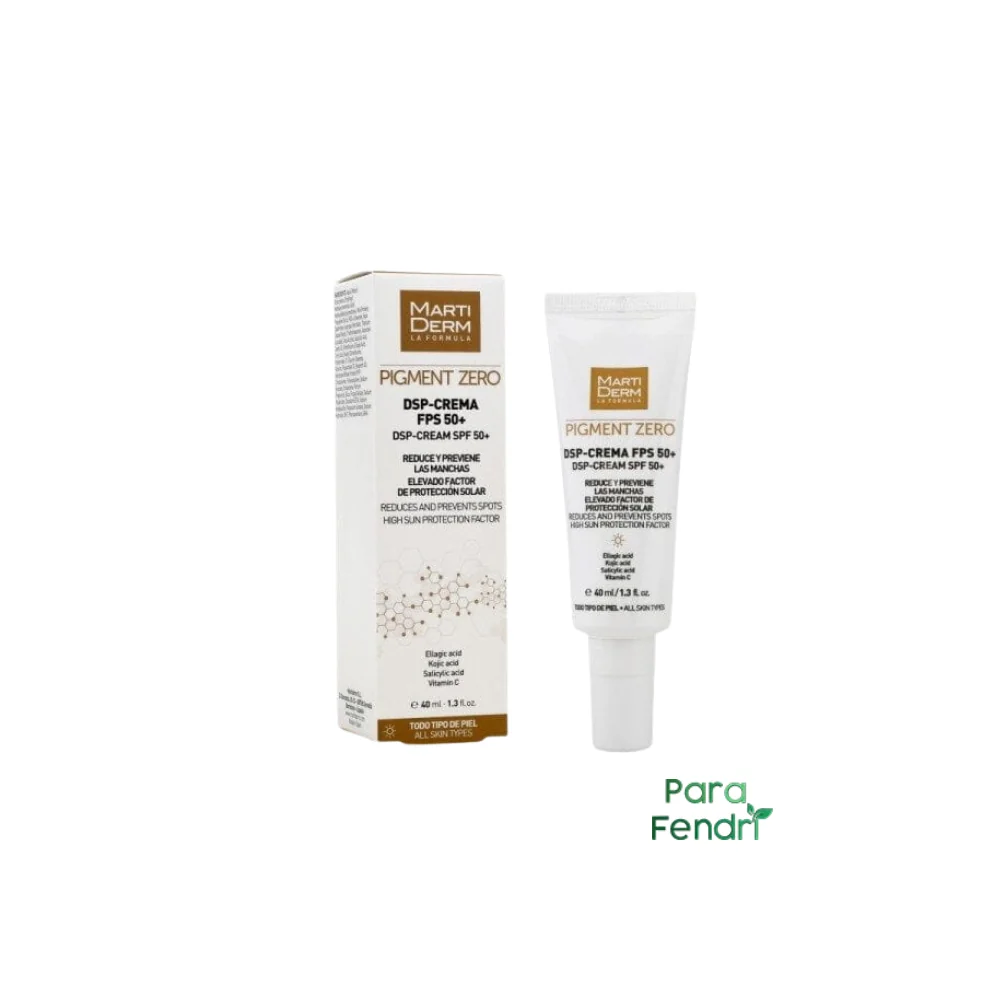 MARTIDERM PIGMENT ZERO MARTIDERM DSP Crème Dépigmentante SPF50 40ML