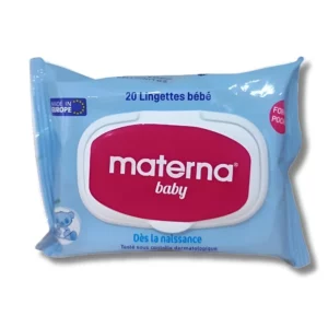 MATERNA BABY - LINGETTES DOUCES ET RESISTANTES 20PIECES