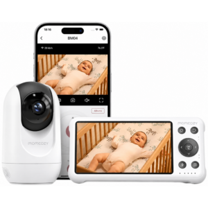 MOMCOZY - BABY MONITOR 2-EN-1 SURVEILLANCE INTELLIGENTE & SÉCURISÉE BM04