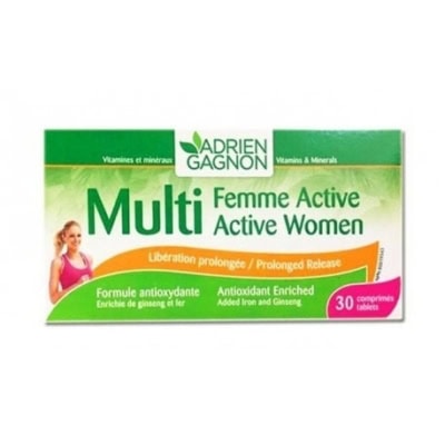 ADRIEN GAGNON Multi Femme Active 30 Comprimes