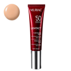 Muriac Lightact Fluide Solaire Teinte SPF 50+ 01 Ivoire